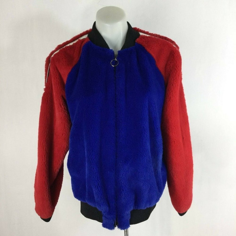 Biannual Jacket Color Block Stripe - image 7